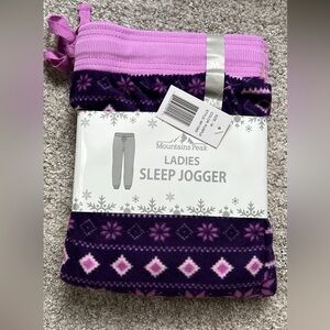NWT Mountain Peak ladies sleep jogger pajama pants